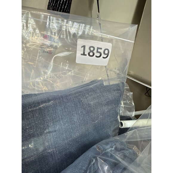 Casual Corner Annex Womens Size 18W Blue Stretch Denim Cropped Cuffed Hem Jeans - Picture 10 of 10